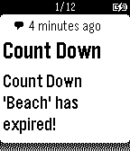 Count Down - Big Day Event Reminder for Pebble Smartwatch