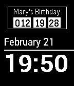 Count Down & Big Day Events & Tasks