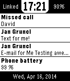 Notiwatch for Pebble