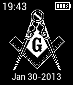 Masonic Pebble