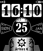 Flip Clock (Danish version)