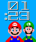 Pixel Mario & Luigi