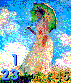 Monet Woman with a Parasol