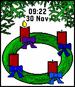 Adventskranz / Advent wreath