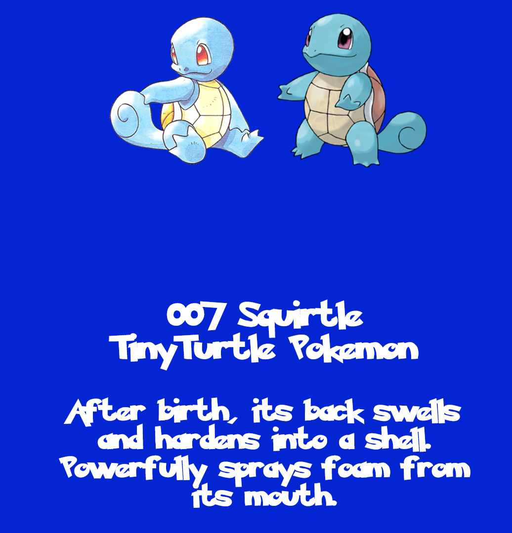 Pokemon - Squirtle