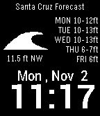 Watch Surf Forecast - Santa Cruz Edition