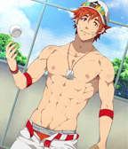 Anime Boy Baseball Man